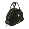 Image 2 : Jimmy Choo Green Varenne 2 Bowling Handbag