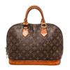 Image 1 : Louis Vuitton Brown Alma MM Satchel Bag