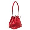 Image 2 : Louis Vuitton Red Epi Leather Noe PM Bucket Bag