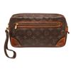 Image 1 : Louis Vuitton Brown Monogram Canvas Marly Dragonne Clutch