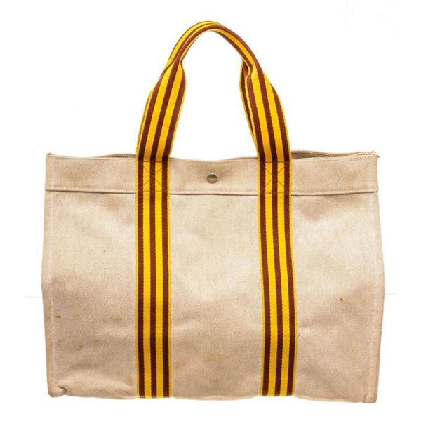 Hermes Beige Herline GM Tote Bag