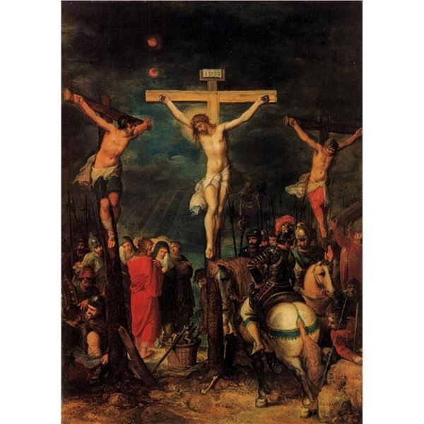 Frans Francken - Crucifixion