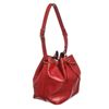 Image 2 : Louis Vuitton Red Epi Leather Noe PM Drawstring Shoulder Bag