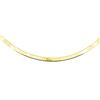 Image 2 : Twenty Inch Herringbone Chain - 14KT Yellow Gold