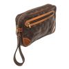 Image 1 : Louis Vuitton Brown Monogram Canvas Marly Dragonne Clutch