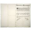 Image 1 : Obligatie ofte Waterbrief, 1757 Land Bond