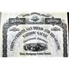 Image 2 : Corpus Christi, San Diego & Rio Grande Narrow Gauge Railroad Co. 1880 Specimen Bond Rarity