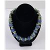 Image 1 : Navajo Turquoise and Trade Bead Necklace