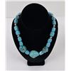 Image 1 : Navajo Turquoise and Sterling Silver Necklace