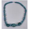 Image 2 : Navajo Turquoise and Sterling Silver Necklace