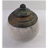 Image 1 : Raku Studio Pottery Lidded Jar