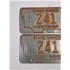 Image 2 : Pair of State Owned Montana License Plates