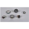 Image 3 : Lot of Sterling Navajo Native American Rings