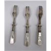Image 8 : Antique EPNS Mother of Pearl Fork Set