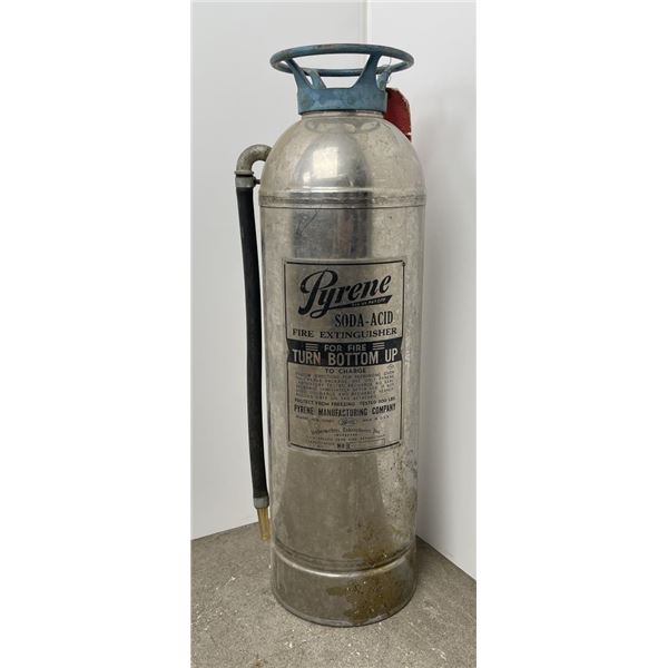 Antique Pyrene Fire Extinguisher