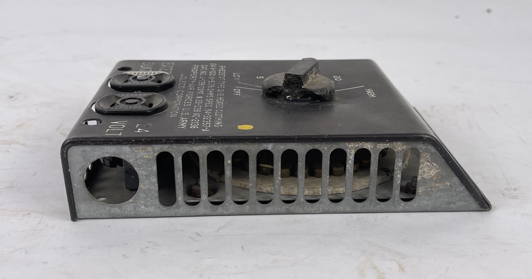 WW2 US Army Heated Clothing Rheostat Q-1B
