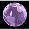 Image 1 : Czech Bohemian ALEXANDRITE World Globe #2247242