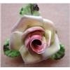 Image 1 : PRETTY CHINA BROOCH - PINK ROSE #2247291