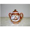 Image 1 : OLD KUTANI-SATSUMA  STYLE LIDED SUGAR BOWL #2247339