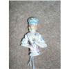 Image 1 : 3" German China Half  Doll  Marked 172?pink #2247386