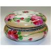 Image 1 : Floral Moriage Powder or Trinket Jar #2247759