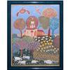 Image 1 : ORIG OIL PAINTING HUNGARY IN NAIVE/PRIMITIVE #2247921