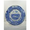 Image 1 : BLUE TRANSFER PLATE - ARKANSAS CENTENNIAL #2248080