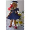 Image 1 : Doll Wooden Poland  GIRL  Wood 1970s #2248184