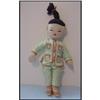 Image 1 : Doll Cloth Chinese Embroidered Face  #2248186