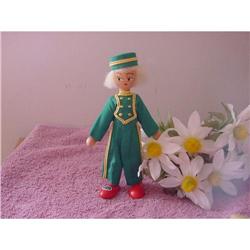 Doll Wood Made in Poland GREEN Bellhop #2248237