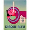 Image 1 : Original Disque Bleu poster by Favre, ca 1950s #2248495
