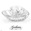Image 1 : Gorham Crystal Lady Anne Collection Heart Dish #2248534
