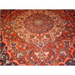 Bakhtiari, 100% wool,persian, geometric pattern#2261189