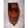 Image 1 : English Knife Box Inlaid Walnut 18th Century #2261218