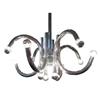 Image 1 : Italian Chrome Chandelier #2261235