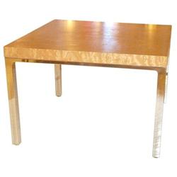 Pace table with Burlwood Top-modern eames era #2261371