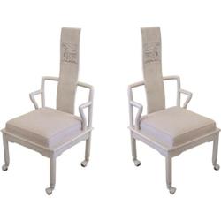 Pair of Widdicomb Chairs, style of James Mont #2261385
