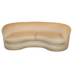 Vintage Curved Directional Sofa #2261390