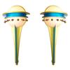 Image 1 : Pair of  Massive Post Modern Sconces #2261397