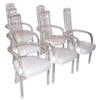 Image 1 : Set of 6 Dining Chairs in the Style of Charles #2261427
