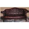 Image 1 : Leather Chesterfield Sofa Couch #2261613