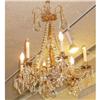 Image 1 : Crystal Beaded Chandelier Fixture #2261659
