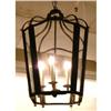 Image 1 : Iron Lantern Chandelier Ceiling Fixture #2261665