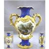 Image 1 : Minton Rococo Design Dresden Antique Vase #2261722