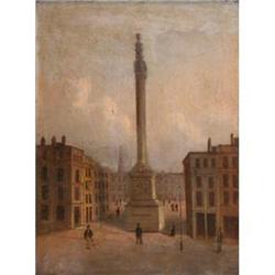 The Monument, London by Attributed to George #2261840