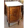Image 1 : Marble Top Inlaid Marquetry Side Table #2261957