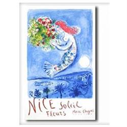 Original Chagall Lithograph - La Baie des Anges#2261972