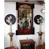 Image 1 : Deco wall Mirror metal bakelite root wood #2262083
