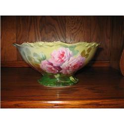 LIMOGES FRENCH STUDIO ARTIST PAINTED  BOWL #2274065