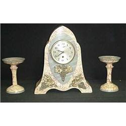 ORG#02 ART DECO MARBLE CLOCK #2274084